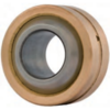Radial spherical plain bearing Requiring maintenance Steel/Brass DG 05 PB
